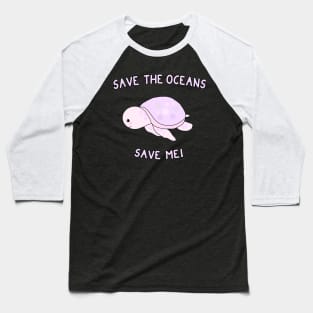 Save the Sea Turtles Baseball T-Shirt